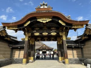 Karamon Gate at Nijō Castle in Kyoto, Japan