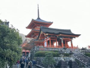 Kiyomizu-dera Temple in Kyoto, Japan