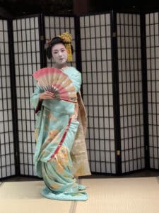 Private Geisha performance with Tauck Land Tours in Kyoto, Japan
