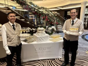 Champagne Welcome on Regent's Seven Seas Explorer