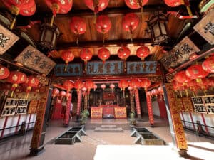 Ling Gwan Kiong Chinese Temple in Bali, Indonesia