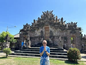Pura Beji Hindu Temple in Bali, Indonesia