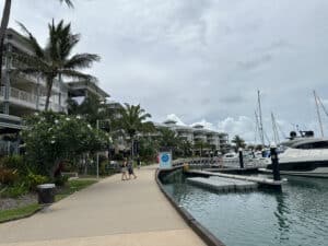 Airlie Beach, Australia during a port stop on Regent's Seven Seas Explorer Bali to Sydney Cruise