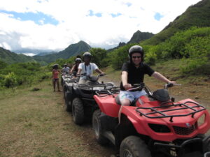 ATV rides at Kualoa Ranch