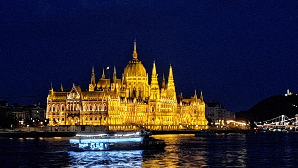 Budapest at night