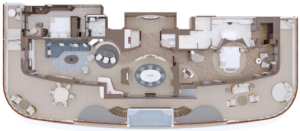 Owners Suite onboard Explora Journeys Explora I Cruise ship