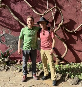 Tauck Director Seth Cohen & Shawn Power in Africa during Tauck's Kenya & Tanzania & Rwanda Mountain Gorilla Trekking Tour