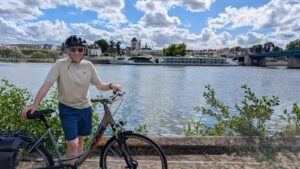 Bike ride during Tauck's Rendezvous on the Seine river cruise
