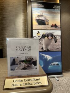 Book your next Cruise onboard your current cruise for the best deal future cruise discounts when booking onboard your cruise