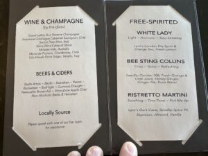 There are lots of amazing included drink choices, including alcohol, onboard Silver Endeavour during your Arctic or Antarctica Expedition Cruise