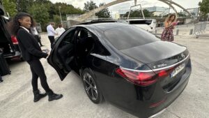 Private airport transfer on Tauck's Rendezvous on the Seine River Cruise**