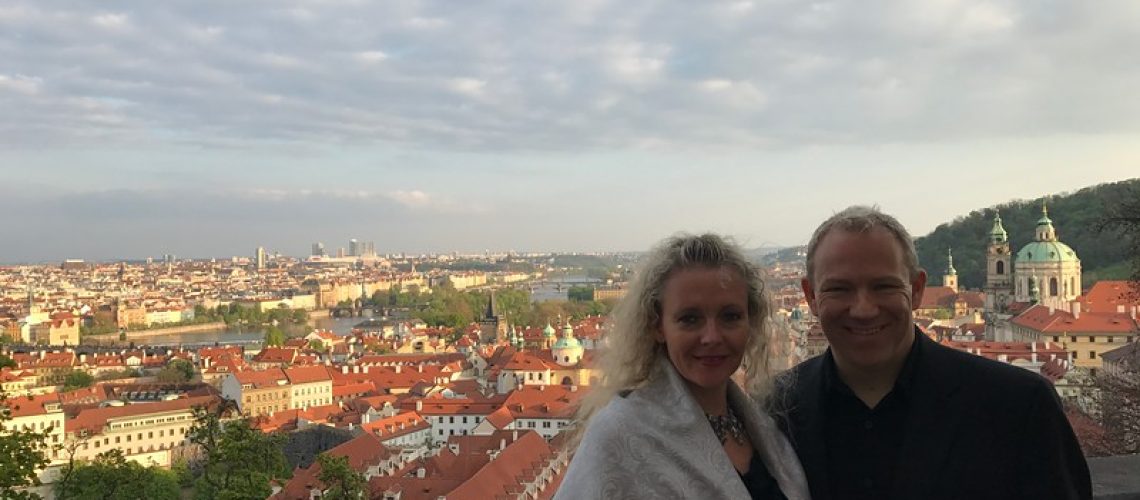 Prague Castle fairwell dinner with Tauck river cruises
