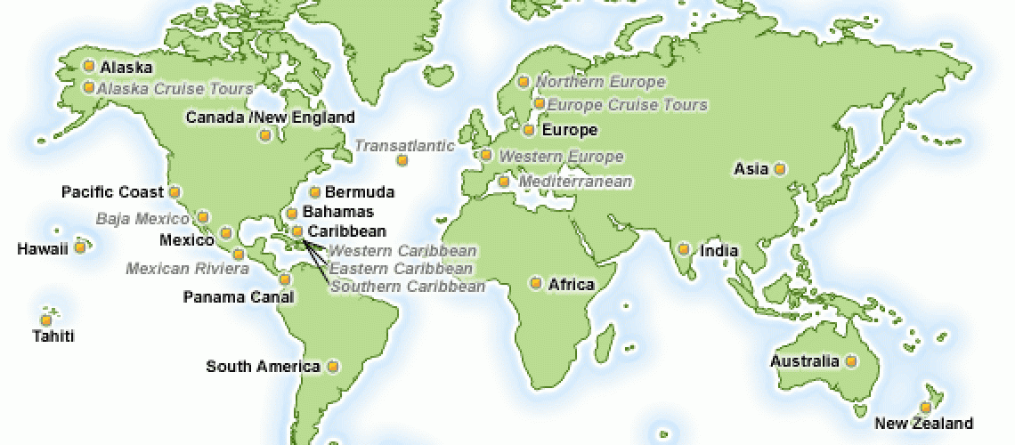 Cruise Destinations Around The World